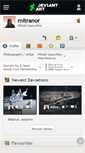 Mobile Screenshot of mitranor.deviantart.com
