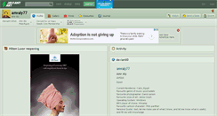 Desktop Screenshot of amraly77.deviantart.com