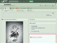 Tablet Screenshot of bumsfabrik.deviantart.com