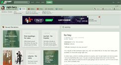 Desktop Screenshot of night-faery.deviantart.com
