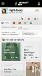 Mobile Screenshot of night-faery.deviantart.com
