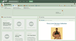 Desktop Screenshot of fluffyotters.deviantart.com