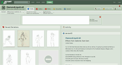 Desktop Screenshot of diamondliquid-ak.deviantart.com