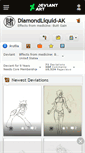 Mobile Screenshot of diamondliquid-ak.deviantart.com