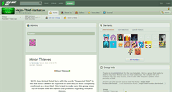 Desktop Screenshot of major-thief-hunters.deviantart.com