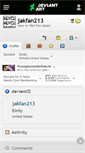 Mobile Screenshot of jakfan213.deviantart.com