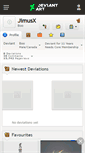 Mobile Screenshot of jimusx.deviantart.com