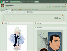 Tablet Screenshot of luisrrmatos.deviantart.com