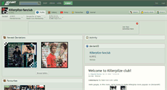 Desktop Screenshot of killerpilze-fanclub.deviantart.com