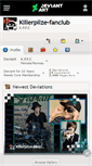 Mobile Screenshot of killerpilze-fanclub.deviantart.com