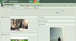 Desktop Screenshot of hendradarma28.deviantart.com