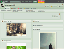 Tablet Screenshot of hendradarma28.deviantart.com