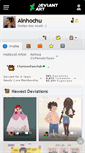 Mobile Screenshot of ainhochu.deviantart.com