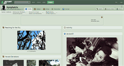 Desktop Screenshot of nymphetrix.deviantart.com