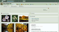 Desktop Screenshot of finer-things-club.deviantart.com