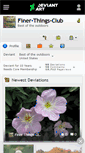 Mobile Screenshot of finer-things-club.deviantart.com