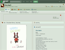 Tablet Screenshot of kira-marii.deviantart.com