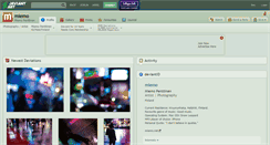 Desktop Screenshot of miemo.deviantart.com