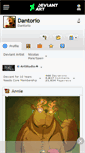 Mobile Screenshot of dantorio.deviantart.com