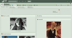 Desktop Screenshot of darkipzen.deviantart.com