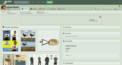 Desktop Screenshot of gisele-dessin.deviantart.com