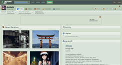 Desktop Screenshot of dubkatz.deviantart.com