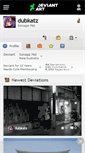 Mobile Screenshot of dubkatz.deviantart.com