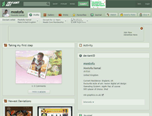Tablet Screenshot of mostofa.deviantart.com