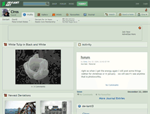 Tablet Screenshot of ciros.deviantart.com