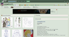 Desktop Screenshot of livelaughlove101.deviantart.com