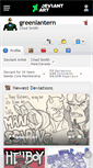 Mobile Screenshot of greenlantern.deviantart.com