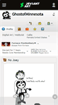 Mobile Screenshot of ghostofminnesota.deviantart.com