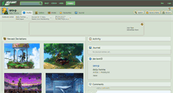 Desktop Screenshot of oro-p.deviantart.com