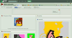 Desktop Screenshot of metric-inchworm.deviantart.com