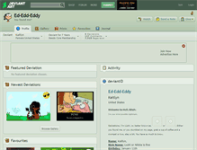 Tablet Screenshot of ed-edd-eddy.deviantart.com