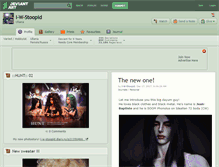 Tablet Screenshot of i-w-stoopid.deviantart.com