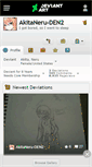 Mobile Screenshot of akitaneru-den2.deviantart.com