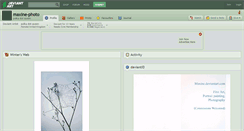 Desktop Screenshot of maxine-photo.deviantart.com