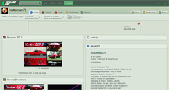 Desktop Screenshot of misterman73.deviantart.com