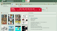 Desktop Screenshot of adamwestslapdog.deviantart.com