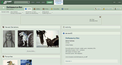 Desktop Screenshot of dorkasaurus-rex.deviantart.com