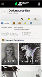 Mobile Screenshot of dorkasaurus-rex.deviantart.com