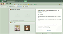 Desktop Screenshot of namixas-fc.deviantart.com