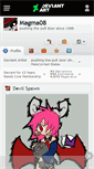 Mobile Screenshot of magma08.deviantart.com