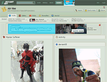 Tablet Screenshot of air-vee.deviantart.com