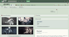 Desktop Screenshot of piercegfxd.deviantart.com