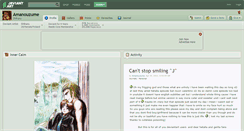 Desktop Screenshot of amanouzume.deviantart.com