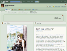 Tablet Screenshot of amanouzume.deviantart.com