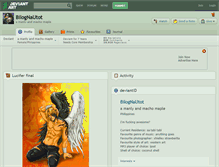 Tablet Screenshot of bilognautot.deviantart.com