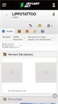 Mobile Screenshot of lippotattoo.deviantart.com